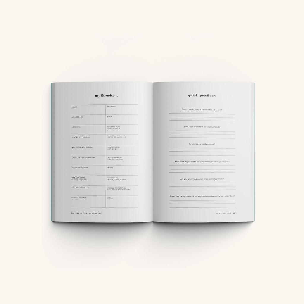 Tell Me Your Story Parents Bundle