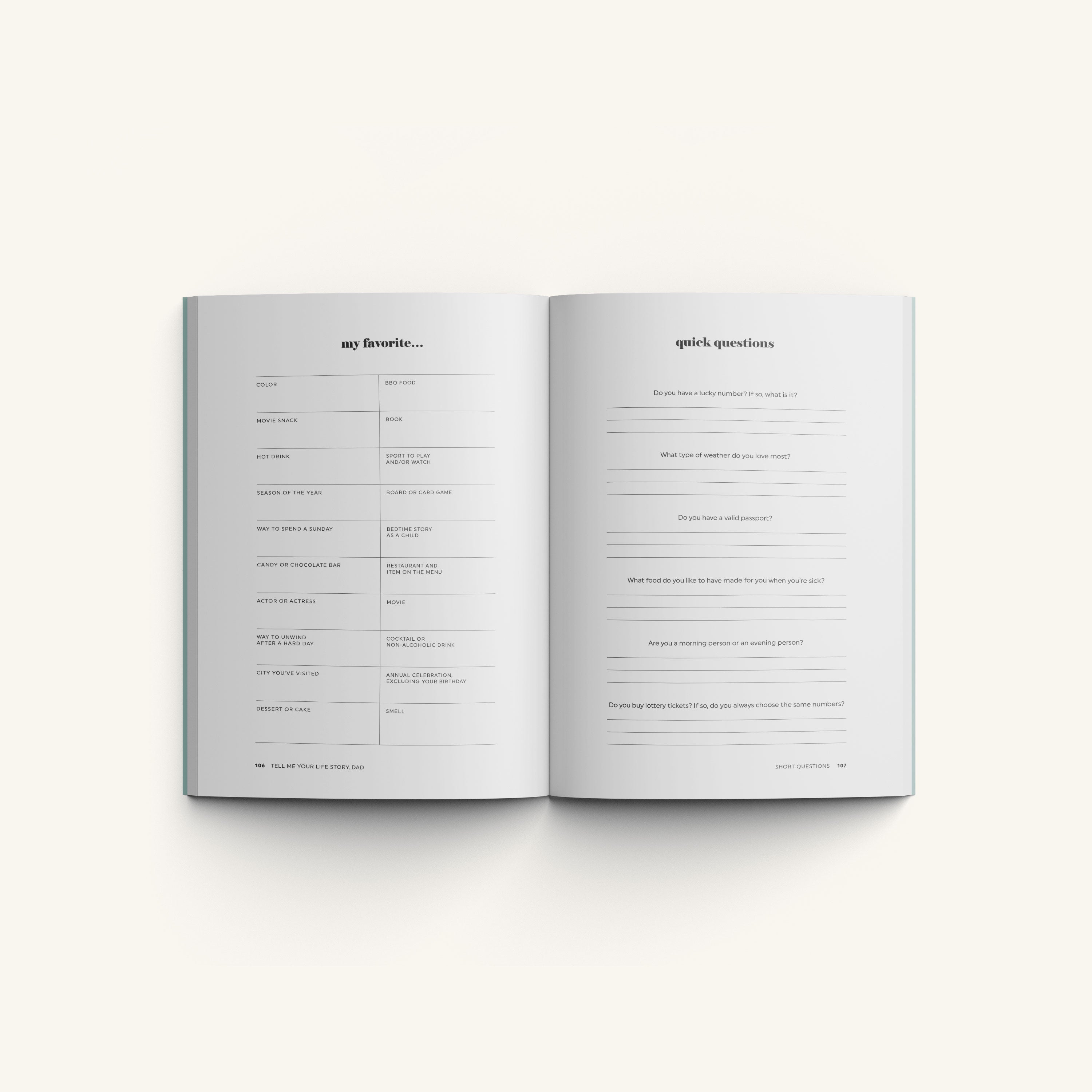 Tell Me Your Story Parents Bundle