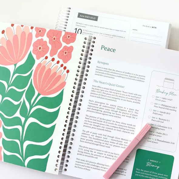 The Bible In A Year (52-Week Study Journal)