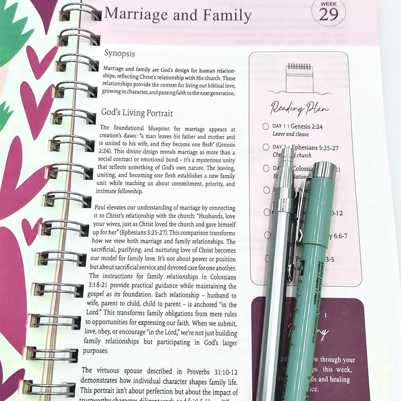 The Bible In A Year (52-Week Study Journal)