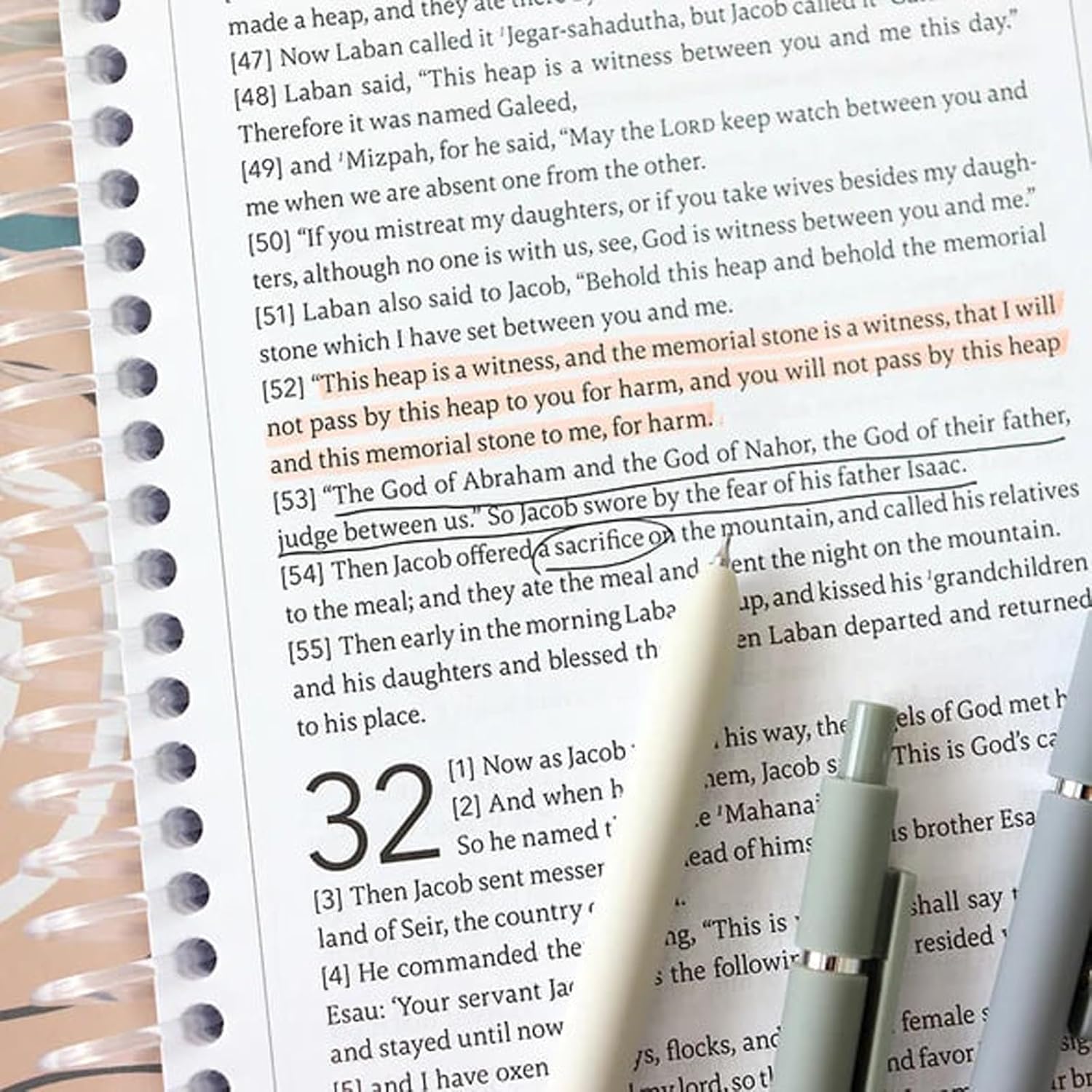 The Bible In A Year (52-Week Study Journal)