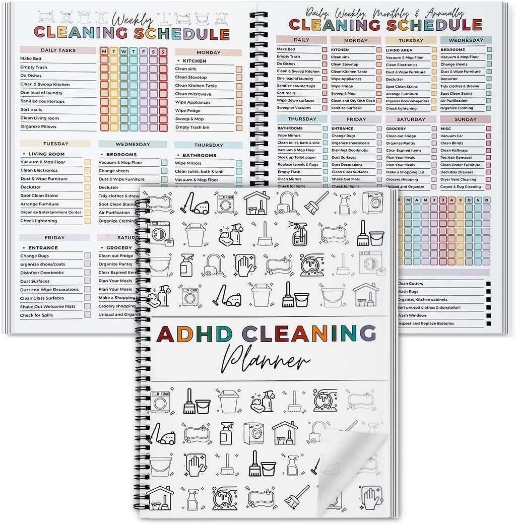ADHD Cleaning Planner