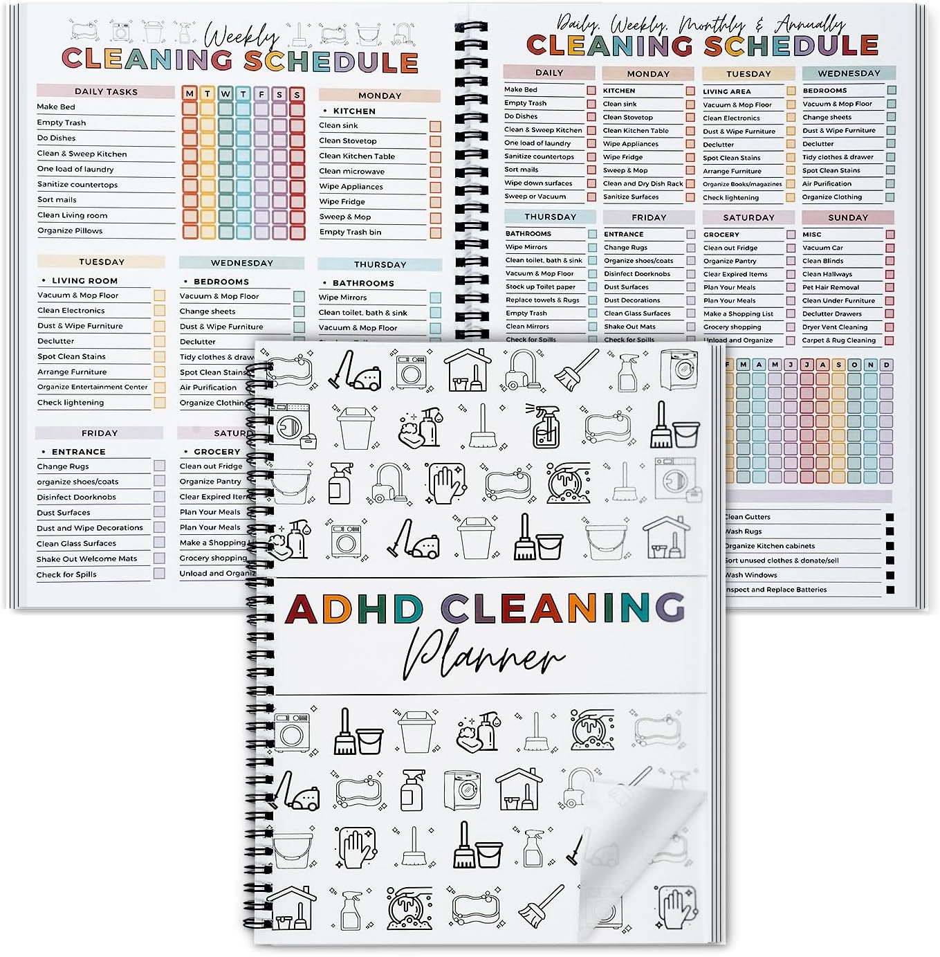 ADHD Cleaning Planner