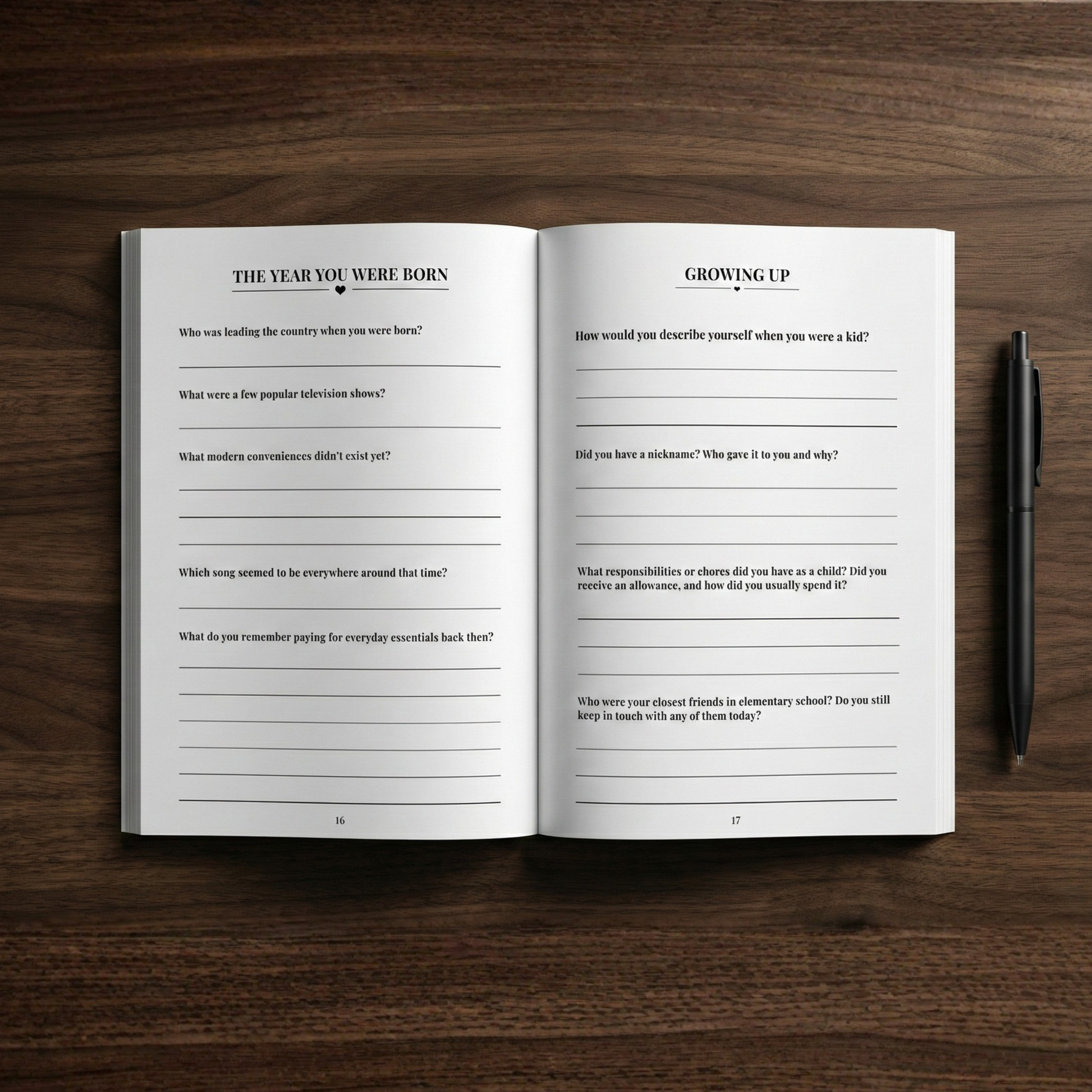 Dad, Tell Me About Your Life