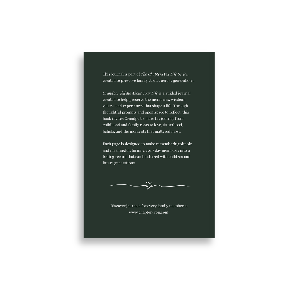 Grandpa, Tell Me About Your Life