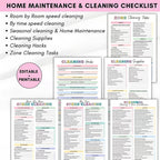 ADHD Cleaning Planner