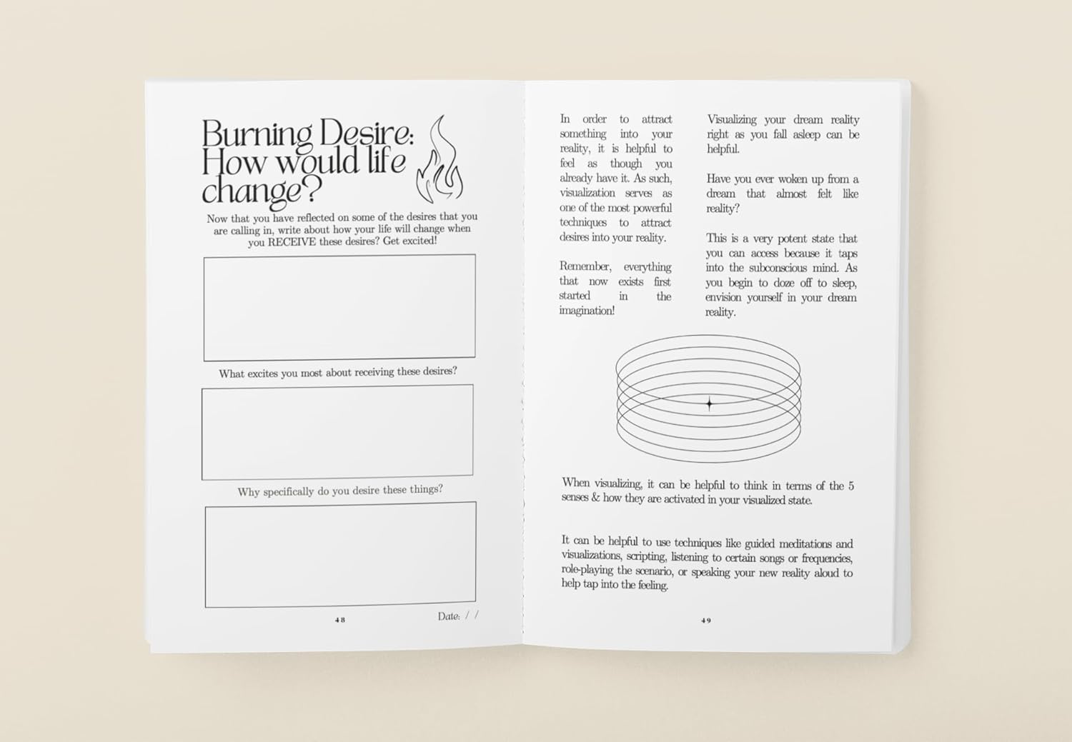 The Miracle Journal (Manifestation Journal)